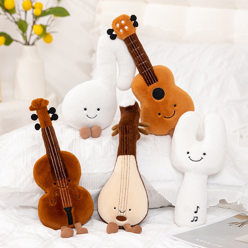 Musical Instrument Project - Niedliches musikalisches Plüschtier, weiche Violine, 30