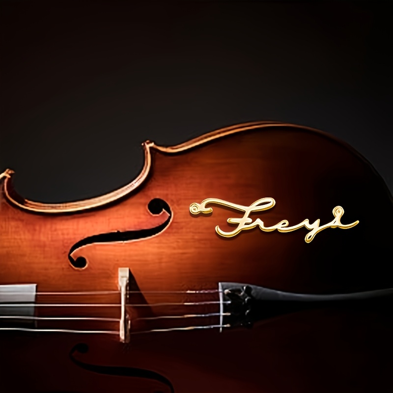Musical Instrument And Names - [Maßgefertigt] Dekorative Namensschilder mit Namen, personalisierte