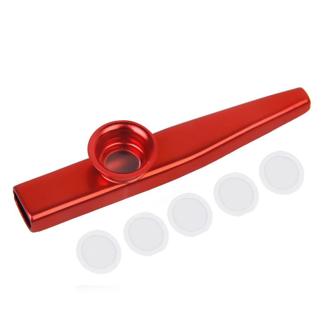 Musical Instrument Family - Hochwertiges Metall-Kazoo, Windinstrument, einfach zu spielen,