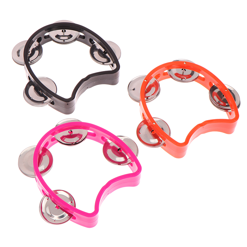 Musical Instruments Game - Kindergarten Handtamburin Metallglocken Plastik-Rasselball Percussion KTV