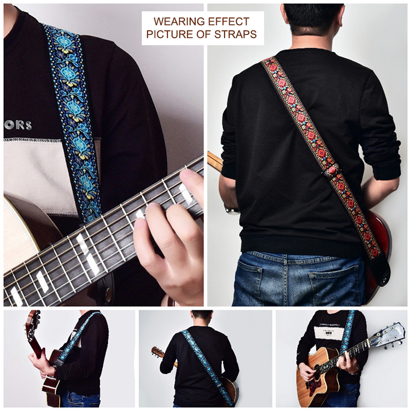 Gitarrengurt mit besticktem Dr – Musical Instruments Easy Bewertung und Preis