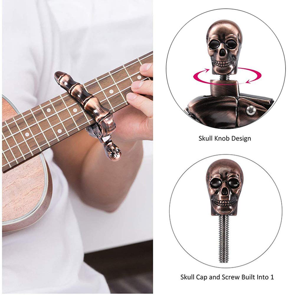 Gitarren-Capo Totenkopf-Capo f – Musical Instruments Easy Bewertung und Preis