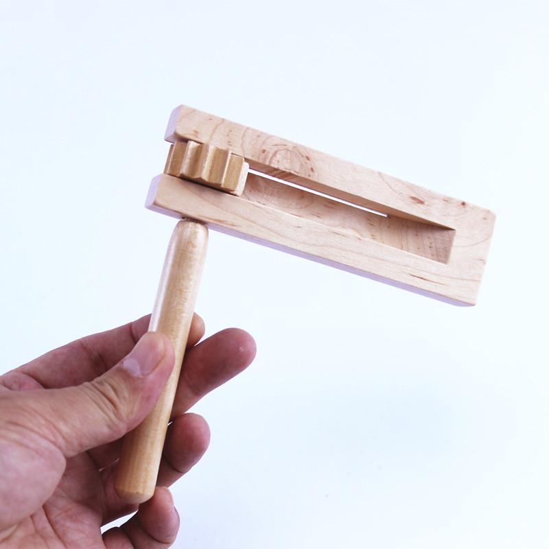 Handgehaltener Holzrasselgeräu – Musical Instrument Family Bewertung und Preis
