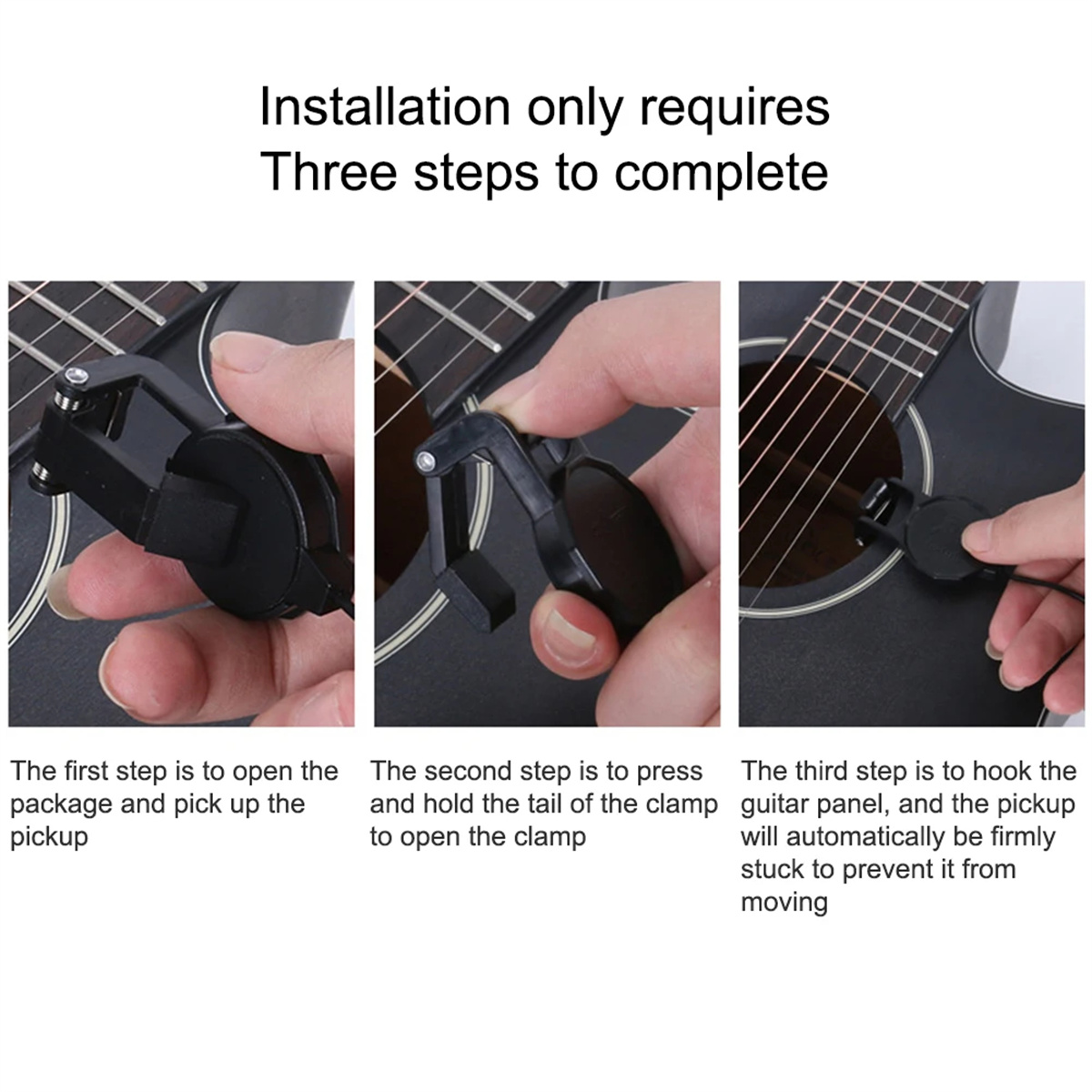 Audio Jack Clip On Pickup für  – Musical Instruments Easy Bewertung und Preis
