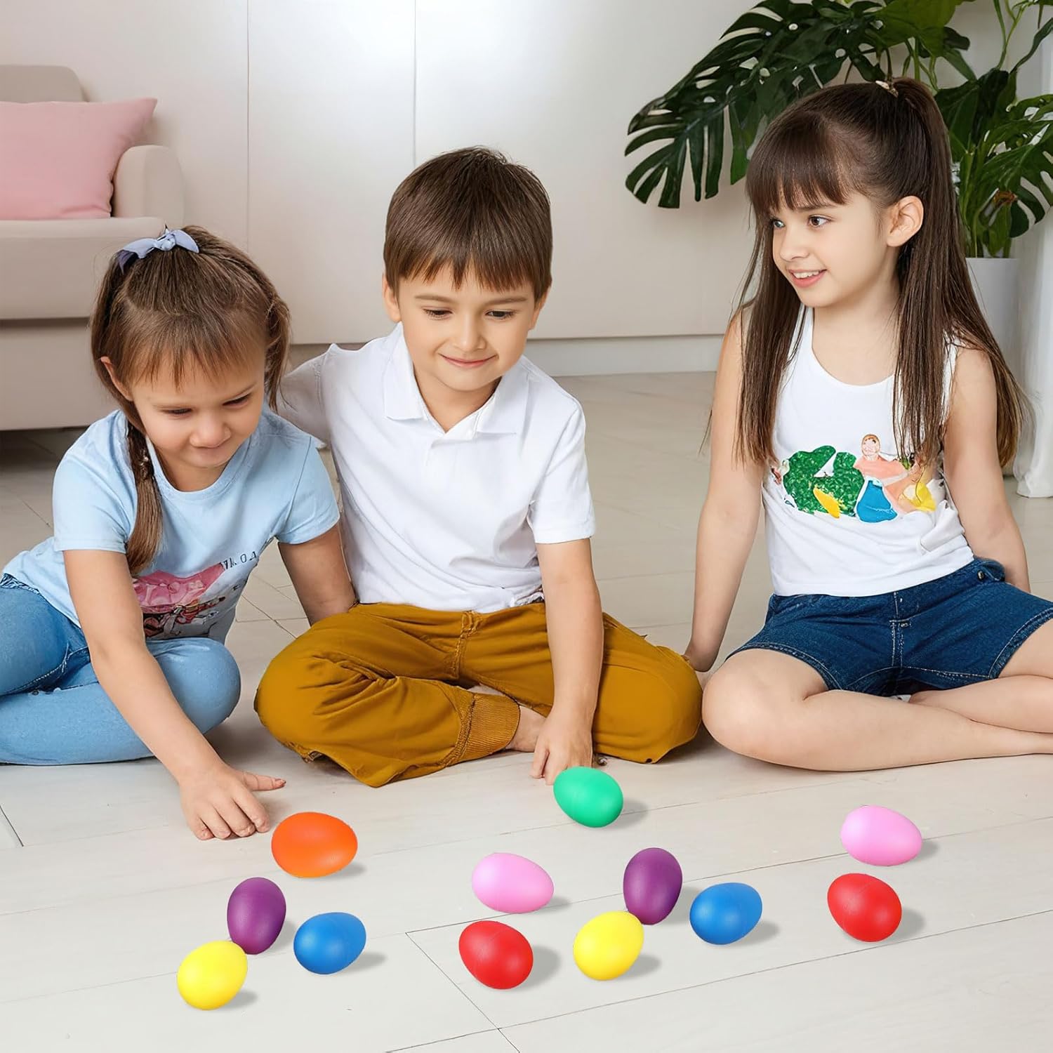2 Stücke Kunststoff Ei Shaker  – Musical Instruments Game Bewertung und Preis