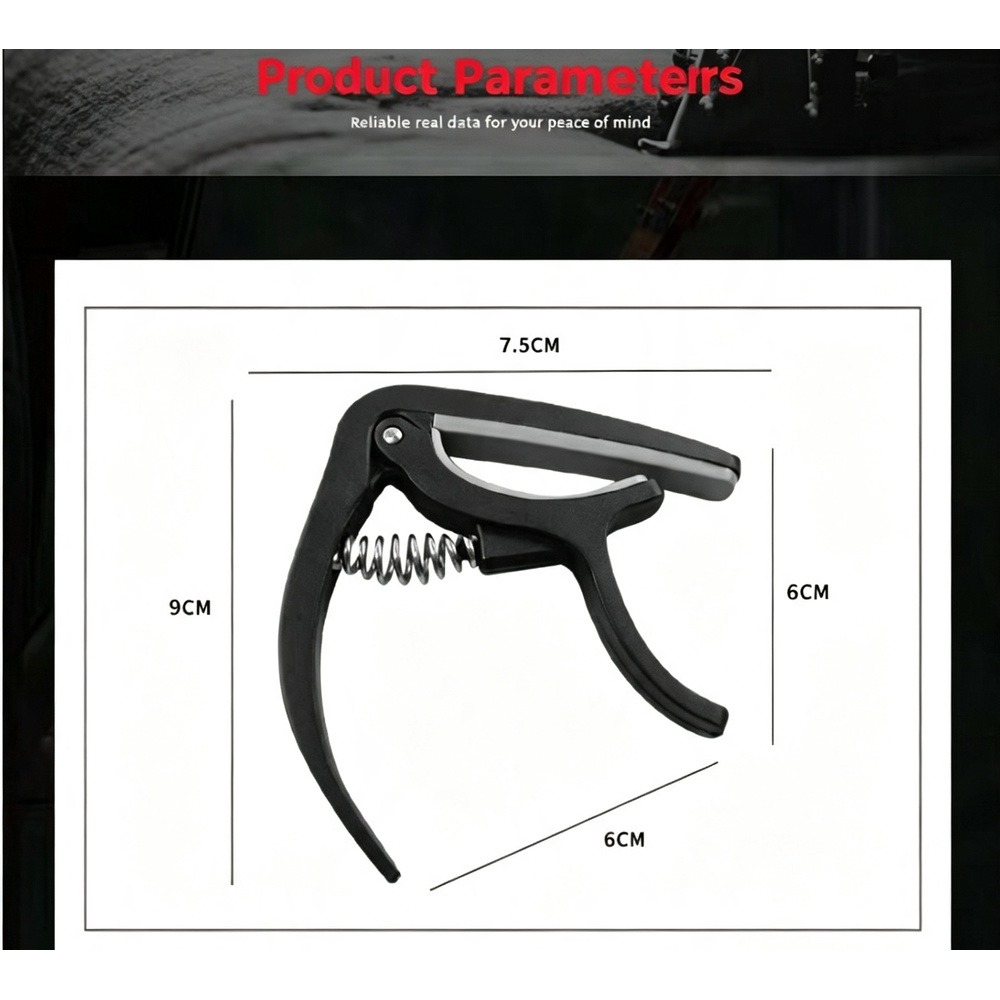 2-in-1 Gitarren-Capo mit Saite – Musical Instruments Easy Bewertung und Preis
