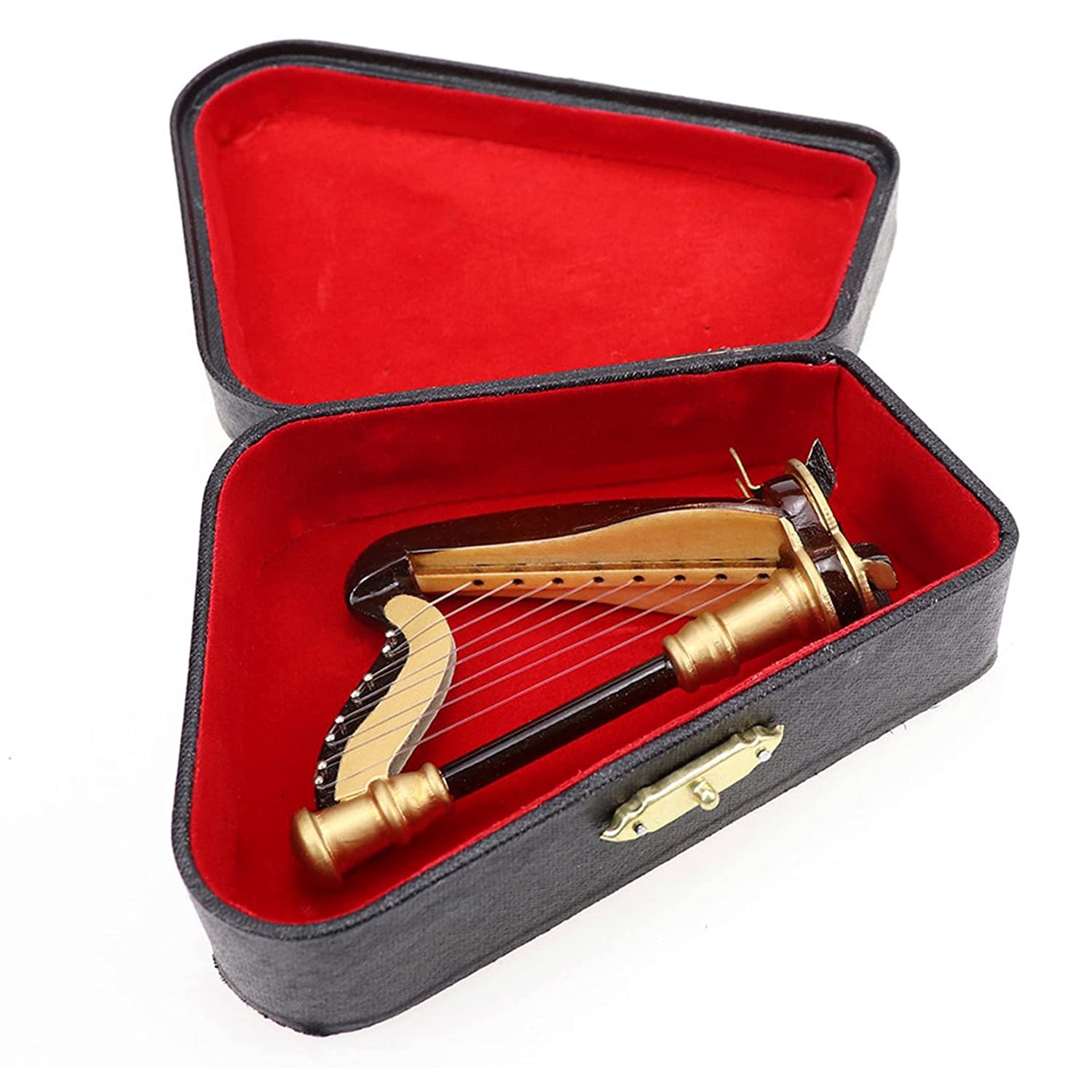 B05C-Holz Miniatur Harfe mit K – Musical Instrument Project Bewertung und Preis