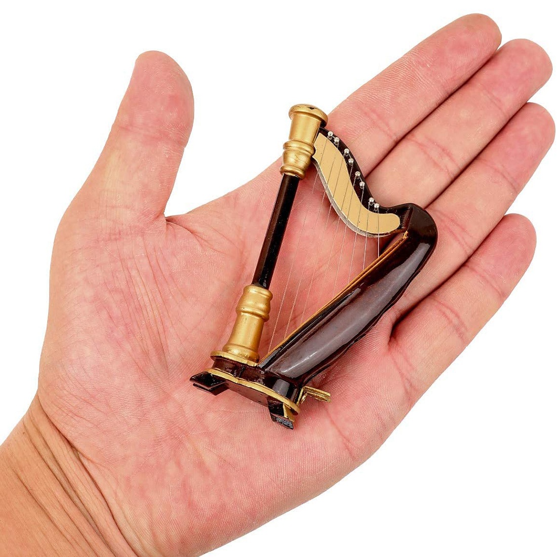 B05C-Holz Miniatur Harfe mit K – Musical Instrument Project Bewertung und Preis