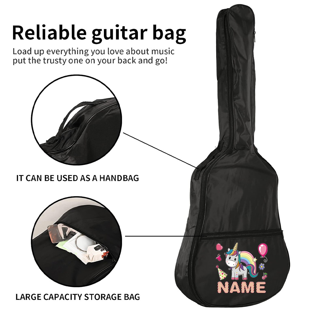 Angepasst Name Gitarre Tasche  – Musical Instrument And Names Bewertung und Preis