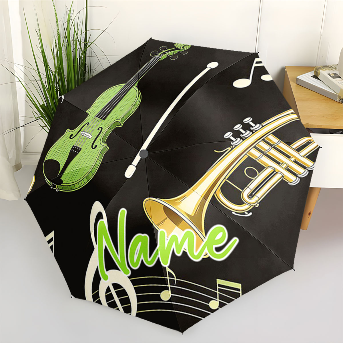 Regenschirm mit individuellem  – Musical Instrument And Names Bewertung und Preis