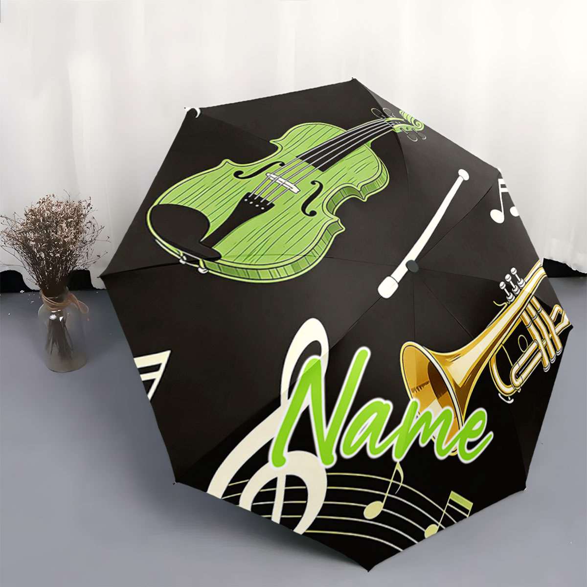 Regenschirm mit individuellem  – Musical Instrument And Names Bewertung und Preis
