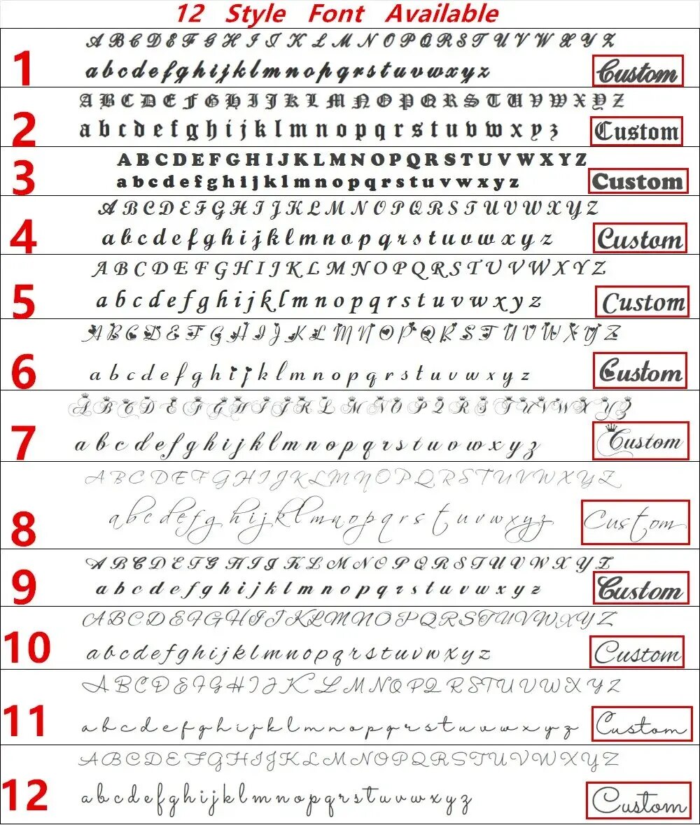 Benutzerdefinierte personalisi – Musical Instrument And Names Bewertung und Preis